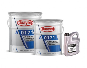 A-0171 Water Based Epoxy Medium Duty Self Leveling Coating
