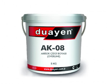 AK-08 Akrilik Çizgi Boyası (Overline)