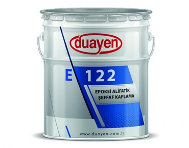 E-122 Epoksi Şeffaf 3D ve Ağaç Kaplama