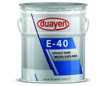 E-40 Epoksi Tank ve Metal Kaplama